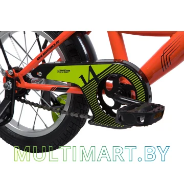 Детский велосипед Novatrack Vector 143VECTOR.OR9 (оранжевый, 2019) картинка 3